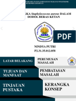 Identifikasi Staphylococcus Dalam Dodol Beras Ketan