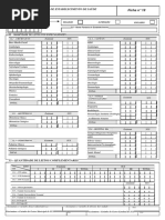 Ficha CNES para alteração de leitos