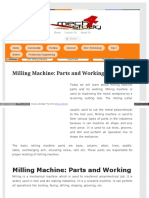 Milling Machine: Parts and Working: Home Contact Us About Us