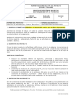 Modelo Project Charter