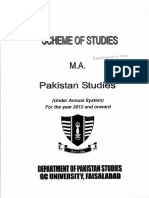 MA Pakistan Studies PDF