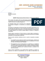 Informe Tecnico Transformador 800 Kva PDF
