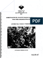 Manual de Producción Del Calafate PDF