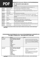 Cronograma de Distribuicao de Aulas 2019b