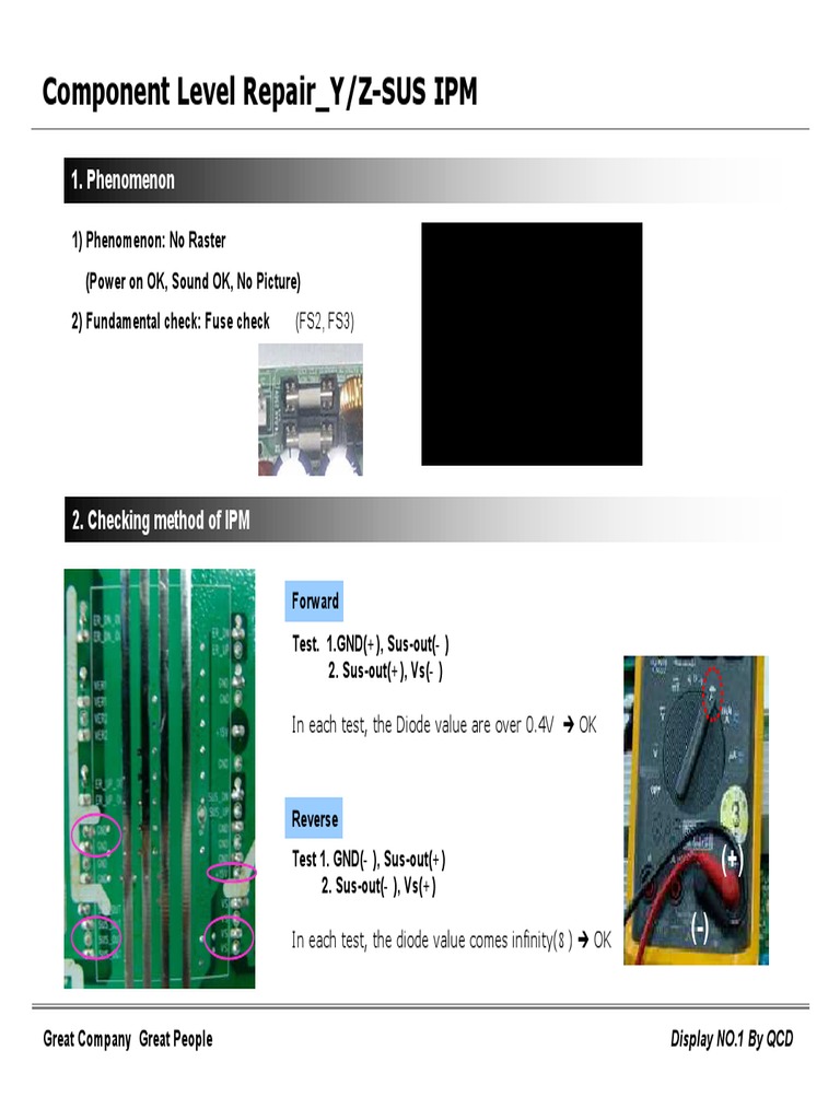 Level Repair YZ Board IPM PDF Electronic Design