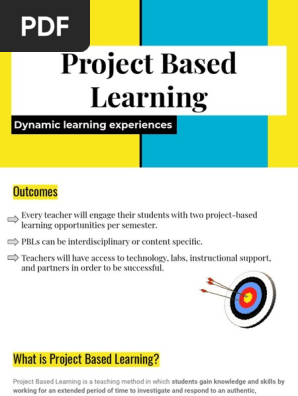 project based learning