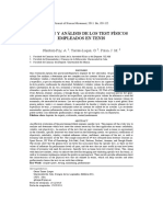 Revisión Y Análisis de Los Test Físicos Empleados en Tenis: Sánchez-Pay, A. Torres-Luque, G. Palao, J. M