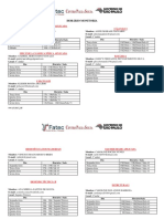 Horario Monitoria