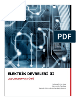 Elektrik Devreleri II Deney Foyu PDF