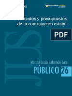 Elementos y Presupuestos de La Contratacion Estatal