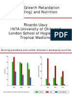 Stunting and Nutrition: Linear Growth Retardation Causes and Consequences