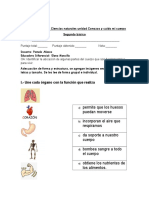 Prueba Adaptada Cs. Naturales 2° Básico