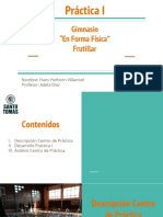 Práctica I Gimnasio "En Forma Física"