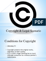 Copyright & Legal Scenario