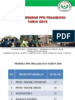 Agenda Program PP Prajabaran Tahun 2018