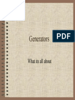 Generators: What Its All About