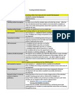 Teaching Portfolio Rationale - Standard 1 - Sub 1