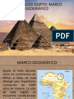 1 Egipto, Marco Geográfico