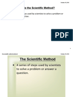 The Scientific Method and Components of A Controlled Experiment PDF