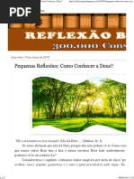 REFLEXÃO BÍBLICA_ Pequenas Reflexões_ Como Conhecer a Deus_.pdf