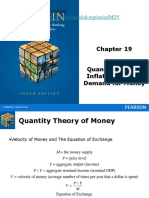 Useful Link: Quantity Theory, Inflation and The Demand For Money