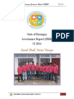 State of Barangay Governance Report (SBGR) CY 2014: Lurad, Diadi, Nueva Vizcaya