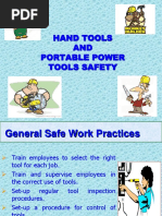 Hand Tools AND Portable Power Tools Safety