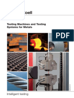 Testing Machines and Testing Systems For Metals