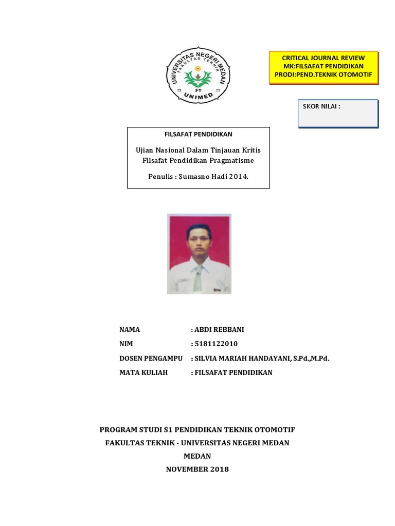 Cjr Filsafat Pendidikan Pdf