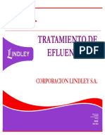Tratamiento de Efluentes Corporacion Lindley S.A.