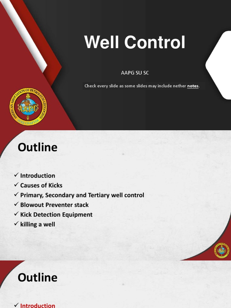 WEll Control | PDF | Blowout (Well Drilling) | Chemical Engineering