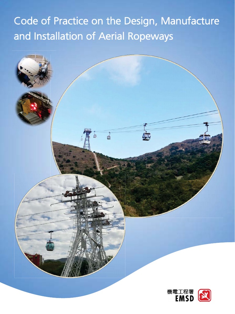 Aerial Ropeway Design Guidelines 2018 | PDF | Transmission (Mechanics ...