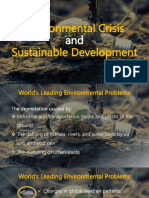 Environmental Crisis and Sustainable Development