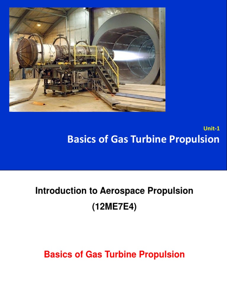 Gas Turbine Propulsion Basics | PDF | Jet Engine | Combustion