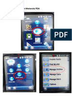 How To Setting Wifi in Motorola PDA