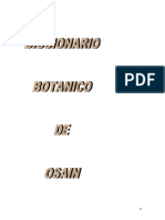 Diccionario Botanico de Osain