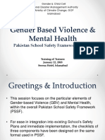 Lecture On GBV and Mental Health - NDMA