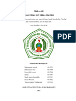 Makalah Nilai Etika Dan Etika Profesi