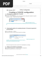 Creating A CANOE Configuration.: Technical