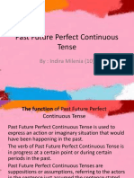 Past Perfect Continous Tense