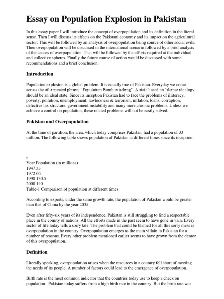 The Future of Democracy in Pakistan Hope | PDF | Human Overpopulation ...