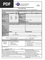 CHED NCR StuFAPs Application Form