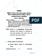 Mdu Mba 2 2 International Business 2015 PDF