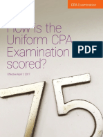 How The CPA Exam Is Scored