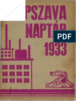 Népszava Naptára 1933