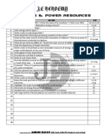 J.E Academy: Minerals & Power Resources