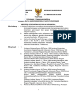 Permenkes No 857 2009 TTG Pedoman Penilaian Kinerja Sumber Daya Manusia Kesehatan Di Puskesmas