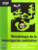 METODOLOGIA DE LA INVESTIGACION CUALITATIVA Gregorio Rodriguez ...