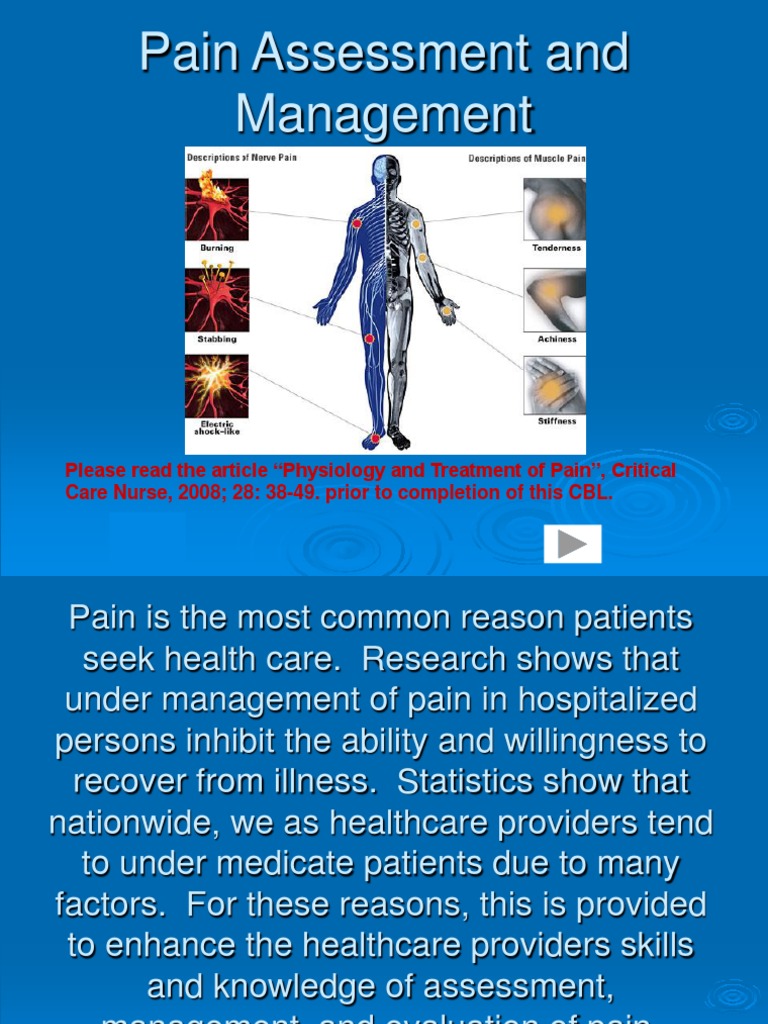 Pain Assessment and Management Guide | PDF | Pain Management | Pain