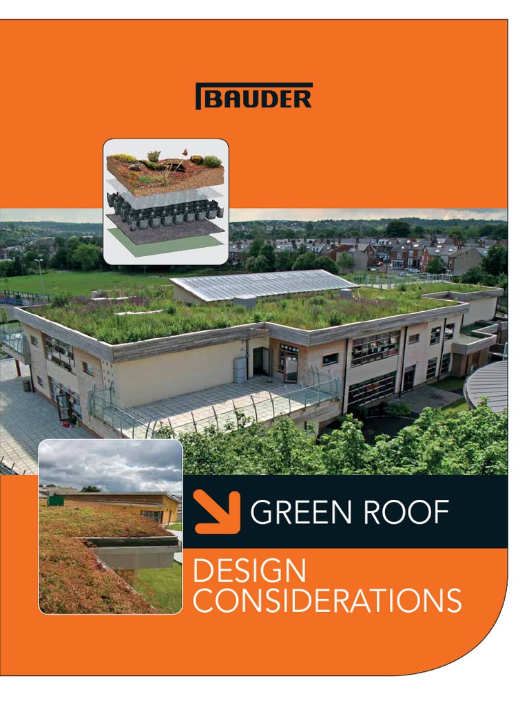 Fresh Look at Green Roof Design Considerations Pdf Roof